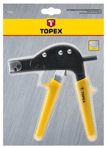 Topex tipliző fogó hajl. 170mm q3-4-5-6mm