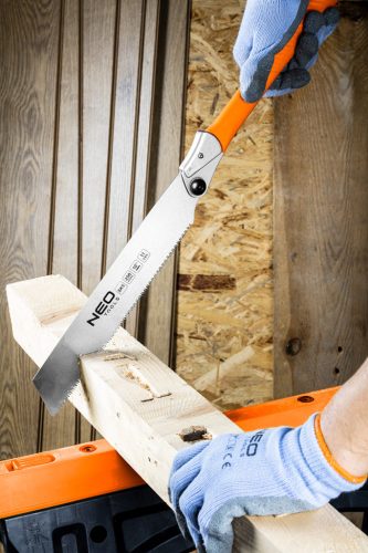 Neo Tools Japán fűrész, fűrészlap: 250mm(10") 11 TPI, wide, összecsukható