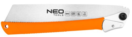 Neo Tools Japán fűrész, fűrészlap: 250mm(10") 11 TPI, wide, összecsukható