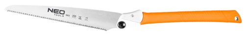 Neo Tools Japán fűrész, fűrészlap:250mm(10") 11 TPI, hegyes, összecsukható