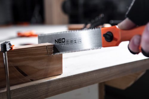 Neo Tools Japán fűrész, kétoldalas, fűrészlap:250mm(10"), 7 és 11 TPI