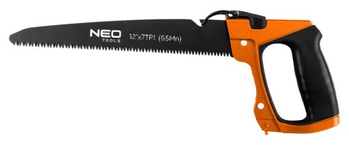 Neo Tools Kézifűrész univerzális 4 az 1-ben, gyors lapcsere rendszer, fém-fa-műanyag-rétegelt lemez vágáshoz