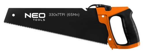 Neo Tools Kézifűrész univerzális 4 az 1-ben, gyors lapcsere rendszer, fém-fa-műanyag-rétegelt lemez vágáshoz