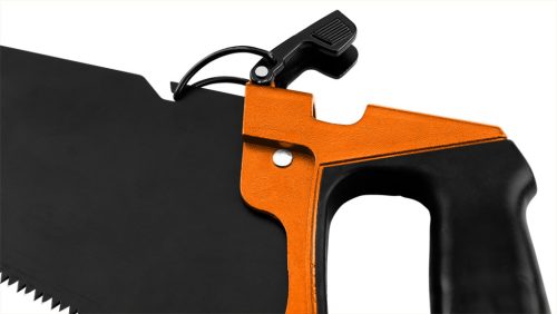 Neo Tools Kézifűrész univerzális 4 az 1-ben, gyors lapcsere rendszer, fém-fa-műanyag-rétegelt lemez vágáshoz