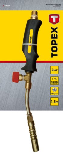 Topex Gázforrasztó, perzselő, gázégő készlet HOBBY