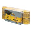 Topex Gázforrasztó, perzselő, gázégő 4db tartállyal, 190g, szelepes tartállyal