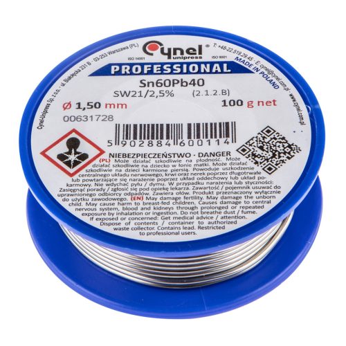 Cynel Forrasztókészlet, forrasztóón és gyanta