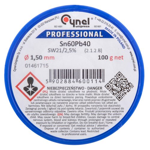 Cynel Forrasztókészlet, forrasztóón és gyanta