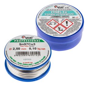   Cynel Forrasztókészlet rézforrasztáshoz, forrasztóón és paszta