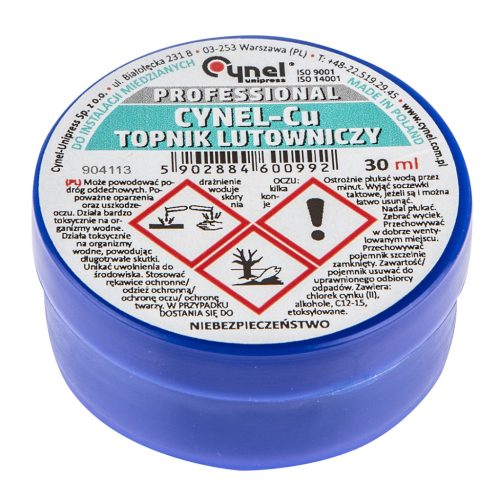 Cynel Forrasztókészlet rézforrasztáshoz, forrasztóón és paszta