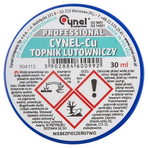 Cynel Forrasztókészlet rézforrasztáshoz, forrasztóón és paszta