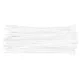 Topex Kábelkötegelő, gyorskötöző, 2,5mm x 200mm, fehér, 100db