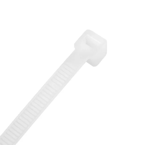 Topex Kábelkötegelő, gyorskötöző, 3,6mm x 300mm, fehér, 100db