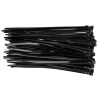 Topex Kábelkötegelő, gyorskötöző, 4,8mm x 200mm, fekete, 75db