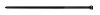 Topex Kábelkötegelő, gyorskötöző, 4,8mm x 200mm, fekete, 75db