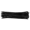 Topex Kábelkötegelő, gyorskötöző, 4,8mm x 370mm, fekete, 75db
