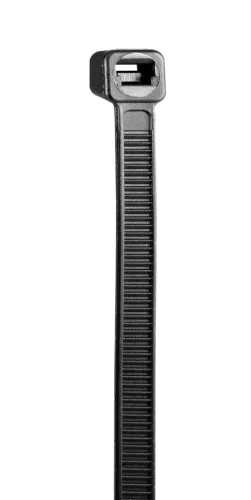 Topex Kábelkötegelő, gyorskötöző, 7,6mm x 500mm, fekete, 75db