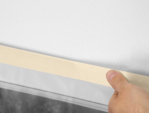 Neo Tools Porvédő függöny fólia ajtóra, "L" alakban záródó