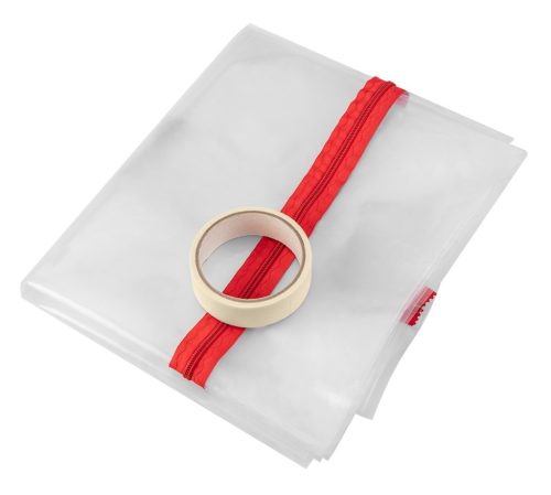 Neo Tools Porvédő függöny fólia ajtóra, "L" alakban záródó