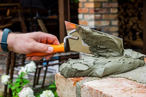 Neo Tools Kőműves kanál szögletes, berni, 140mm, fa markolat