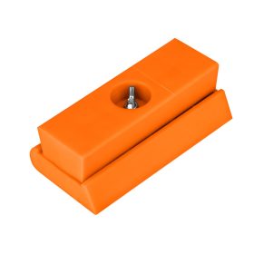 Neo Tools Csiszolótuskó, gumi, csavaros, 114x55x38mm