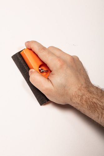 Neo Tools Csiszolótuskó, gumi, csavaros, 114x55x38mm