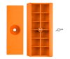 Neo Tools Csiszolótuskó, gumi, csavaros, 114x55x38mm