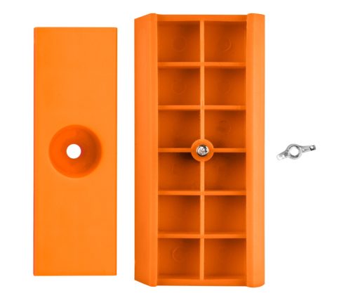 Neo Tools Csiszolótuskó, gumi, csavaros, 114x55x38mm