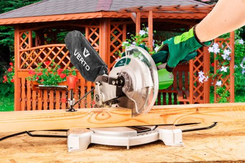 Verto Gérvágógép 1500W, lézer irányzékkal, fűrészlap 210mm