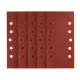 Neo Tools Csiszolópapír tépőzáras 115x230mm, K100, lyukas, 5db