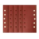 Neo Tools Csiszolópapír tépőzáras 115x230mm, K180, lyukas, 5db