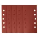 Neo Tools Csiszolópapír tépőzáras 115x230mm, K240, lyukas, 5db