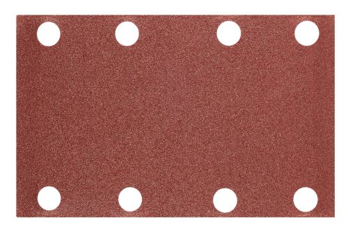 Neo Tools Csiszolópapír tépőzáras 80x130mm, P120, 8 lyukas, 04-623-hoz, 5db