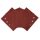 Neo Tools Csiszolópapír, tépőzáras, 113x113mm, P80, 8 lyukas, 04-623-hoz, 5db