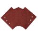Neo Tools Csiszolópapír, tépőzáras, 113x113mm, P80, 8 lyukas, 04-623-hoz, 5db