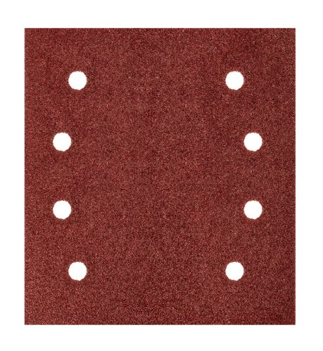 Neo Tools Csiszolópapír, tépőzáras, 113x113mm, P80, 8 lyukas, 04-623-hoz, 5db