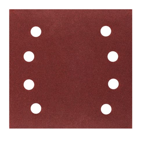 Neo Tools Csiszolópapír tépőzáras 113x113mm, P120, 8 lyukas, 04-623-hoz, 5db