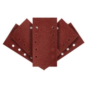   Graphite Csiszolópapír tépőzáras 115x230mm, K40, lyukas, 5db