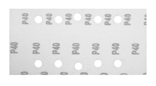 Graphite Csiszolópapír tépőzáras 115x230mm, K40, lyukas, 5db