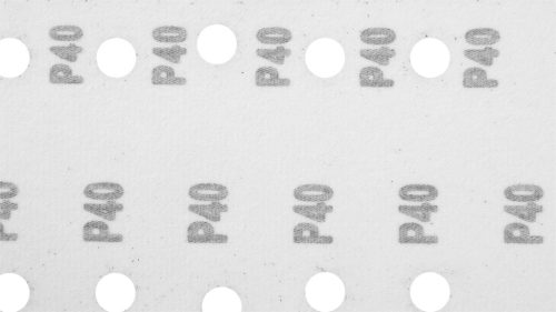 Graphite Csiszolópapír tépőzáras 115x230mm, K40, lyukas, 5db