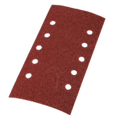 Graphite Csiszolópapír tépőzáras 115x230mm, K40, lyukas, 5db