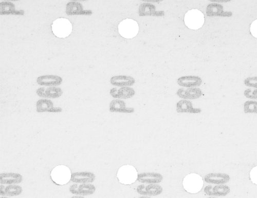 Graphite Csiszolópapír tépőzáras 115x230mm, K60, lyukas, 5db