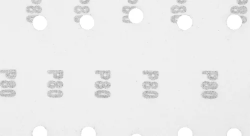 Graphite Csiszolópapír tépőzáras 115x230mm, K80, lyukas, 5db