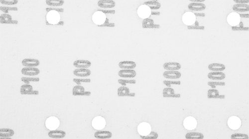 Graphite Csiszolópapír tépőzáras 115x230mm, K100, lyukas, 5db