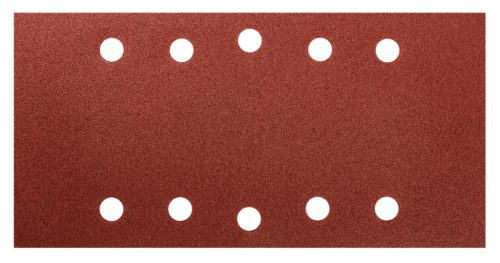 Graphite Csiszolópapír tépőzáras 115x230mm, K120, lyukas, 5db
