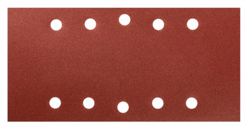 Graphite Csiszolópapír tépőzáras 115x230mm, K180, lyukas, 5db