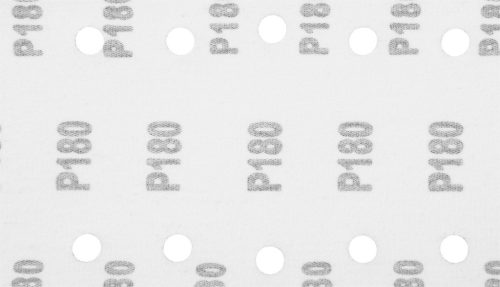 Graphite Csiszolópapír tépőzáras 115x230mm, K180, lyukas, 5db