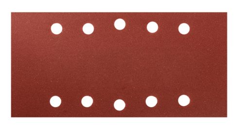 Graphite Csiszolópapír tépőzáras 115x230mm, K240, lyukas, 5db