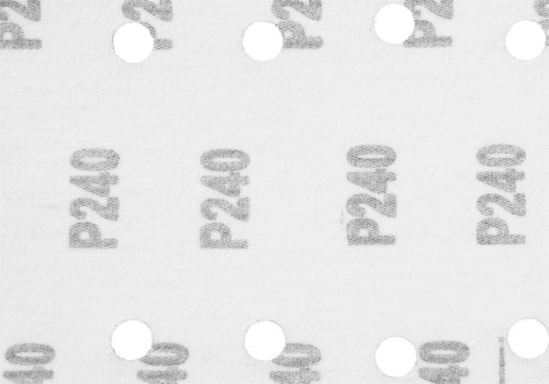 Graphite Csiszolópapír tépőzáras 115x230mm, K240, lyukas, 5db