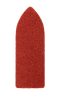 Graphite Csiszolópapír deltacsiszolóhoz, tépőzáras 32x92mm, K60, K100, K180, 15db-os készlet